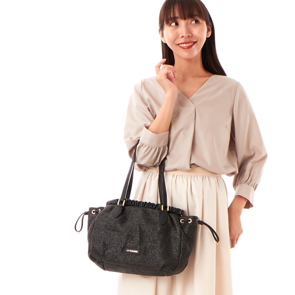 ラ バガジェリー（LA BAGAGERIE）/シャーリング2WAYサマーバッグ