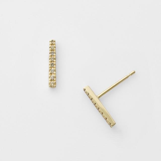 アガット（agete）/K18ダイヤモンドピアスの通販は