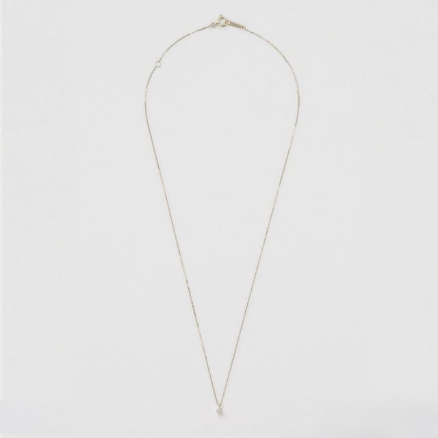 アガット（agete）/K18ダイヤモンドネックレス（0．05ct）