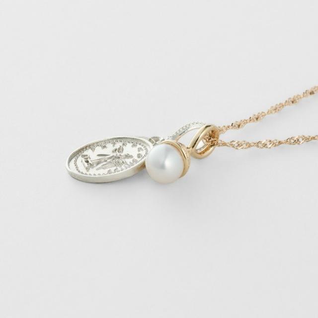 アガット（agete）/K10／シルバーチャームセットネックレスの通販はau