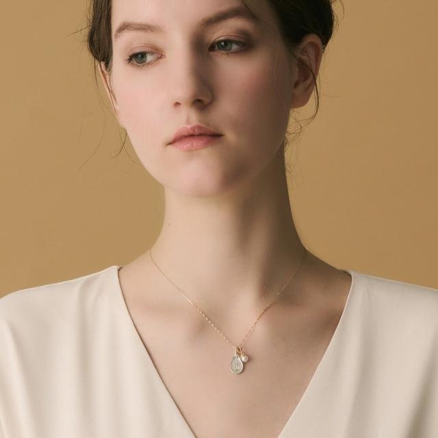 アガット（agete）/K10／シルバーチャームセットネックレスの通販はau