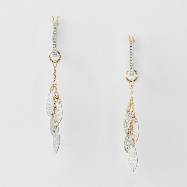 アガット（agete）/シルバーフープピアスの通販はau PAY