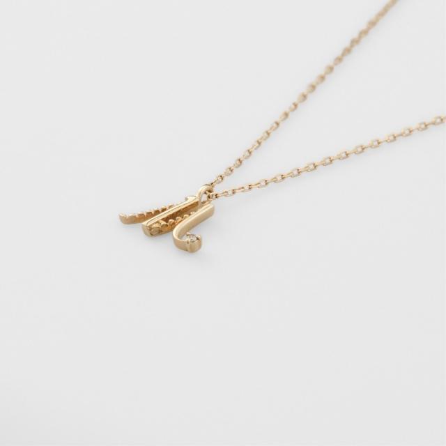 アガット（agete）/《WEB限定》イニシャルM／K10ダイヤモンド