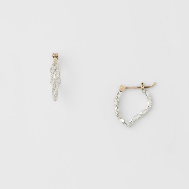 アガット（agete）/《WEB限定》シルバーピアスの通販はau PAY