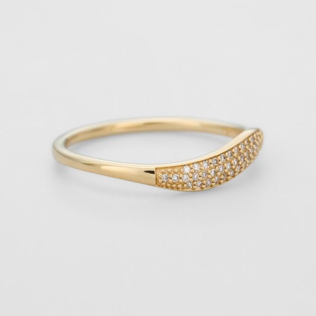 アガット 限定リング 11号 agete アガット 11号 K10 10金 スタック