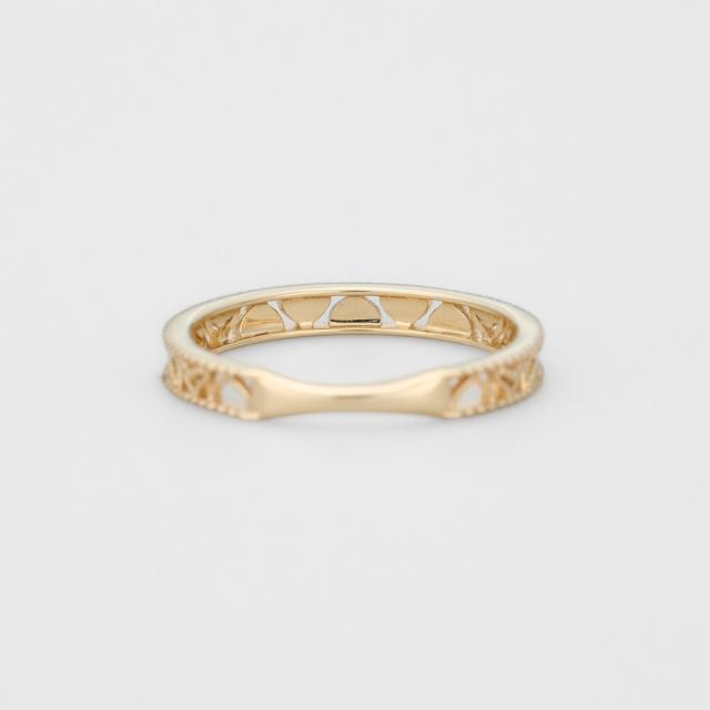 アガット ピンキーリング ダイヤモンド シルバーダイヤモンドピンキー