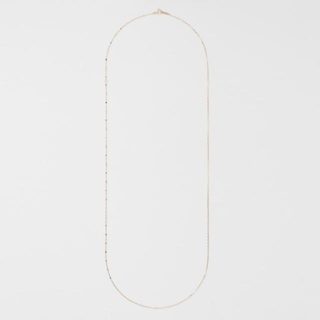 アガット（agete）/K10ネックレスチェーン（70cm）の通販はau PAY