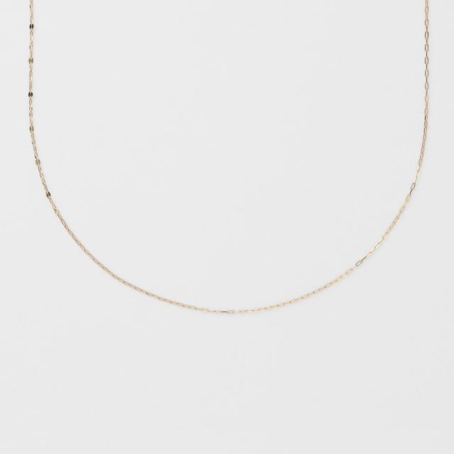 アガット（agete）/K10ネックレスチェーン（70cm）の通販はau PAY