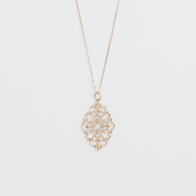 アガット（agete）/K10ネックレスチェーン（70cm）の通販はau PAY