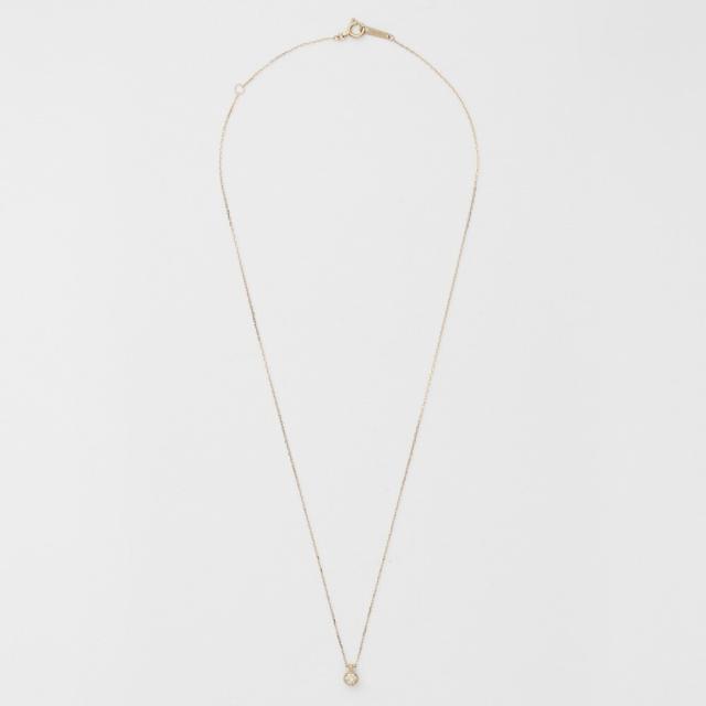 アガット（agete）/K10ダイヤモンドネックレス（0．1ct）_2