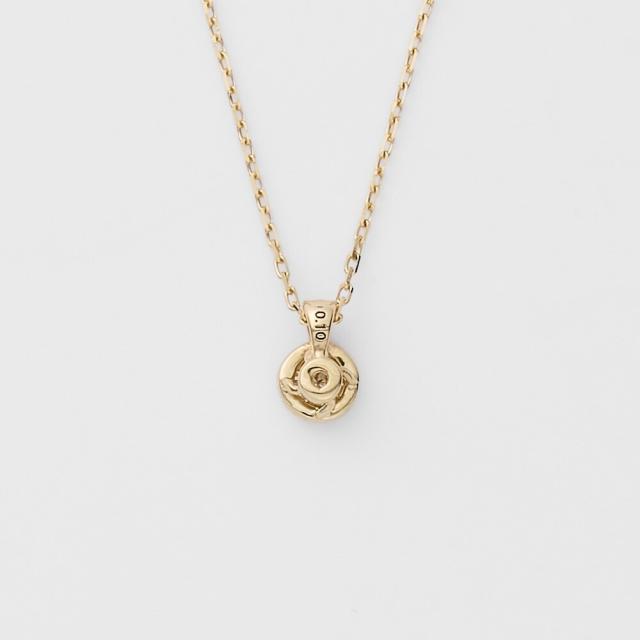 アガット（agete）/K10ダイヤモンドネックレス（0．1ct）_3