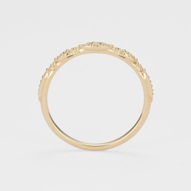 アガット（agete）/K10ダイヤモンドリング（0．02ct）_4