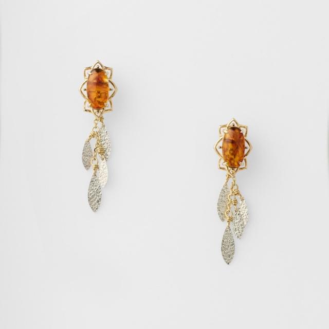 agateアガットK5アンバーダイヤモンドチャーム新作 NEW】アガット