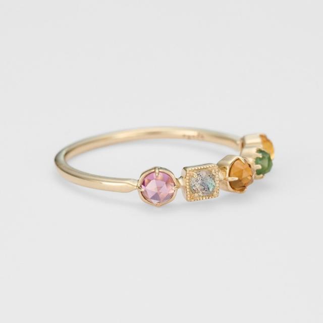 中古　agete　ガーネット14金リング　11号 楽天市場】【中古】K18ガーネットリング 0.01ct 約3.8 約14号