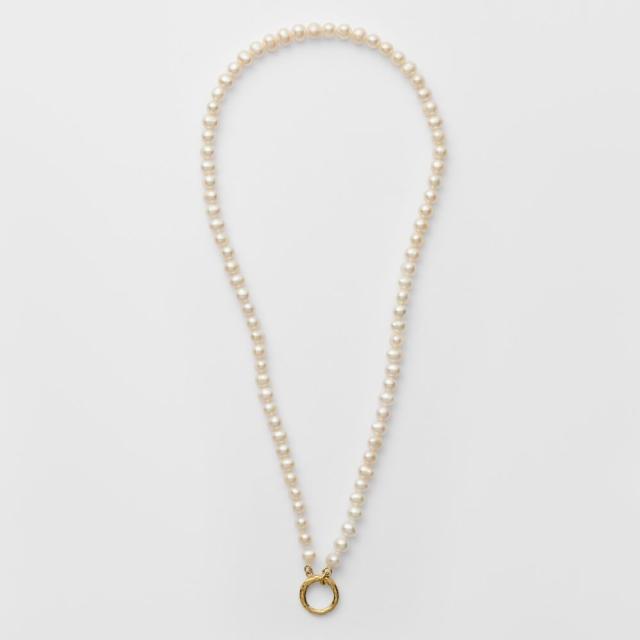 agete ゴールド クロスネックレス agete（クロス ・ ネックレス）の