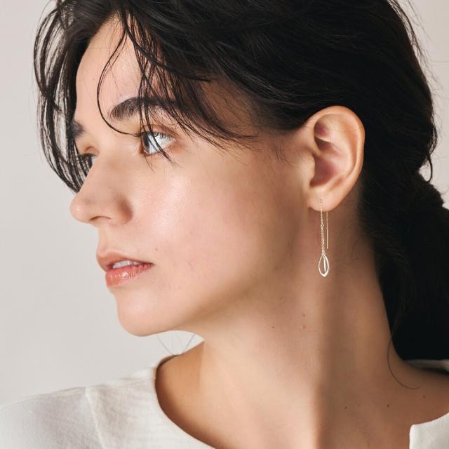 agete silver ピアス agete クラシック ピアス片売り シルバーピアス