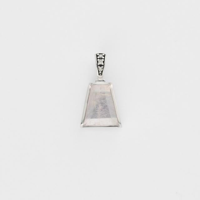 完売 agete シルバークォーツ／アメジストチャーム アガット（agete）/シルバークォーツ／アメジストチャームの通販