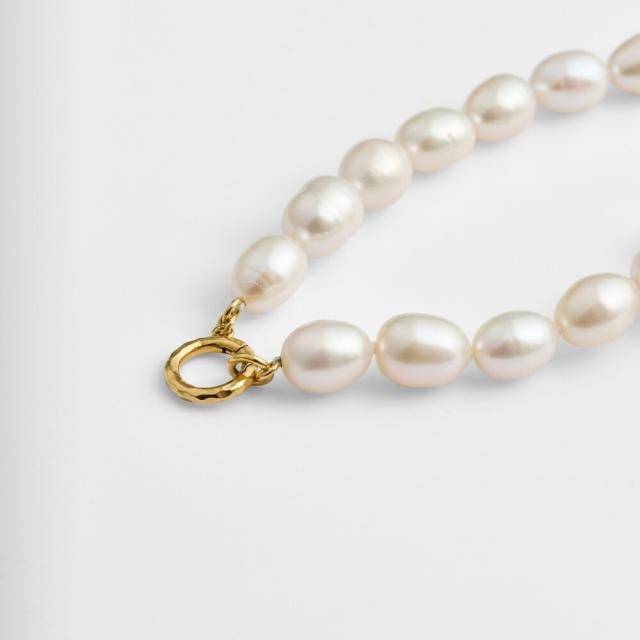 アガット パールネックレス agete 10K YG パールネックレス アガット