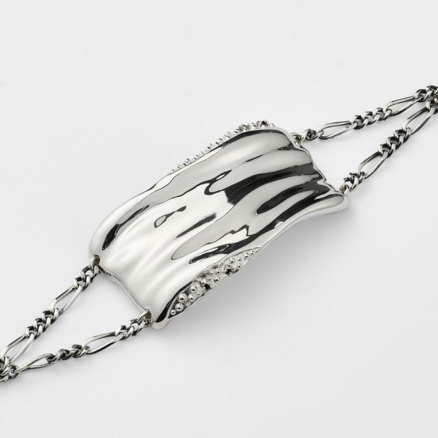 agete シルバークォーツ／マーカサイトチャーム シルバークォーツ