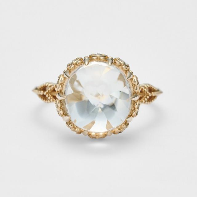 アガット シルバー ダイヤモンドリング11号 トート35th シルバーリング