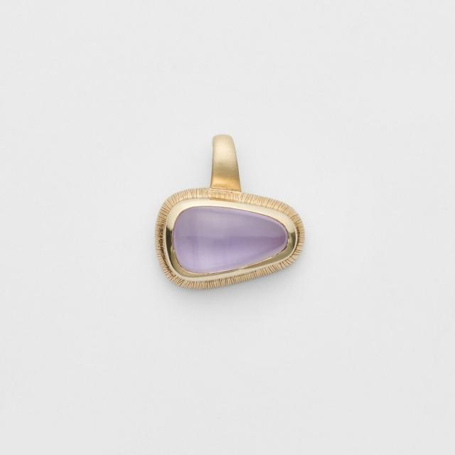 アガット（agete）/＜2月誕生石＞K5アメジストチャーム