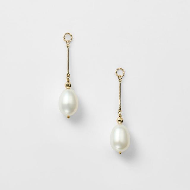 agete 馬蹄チャーム　k10 パール K10パールチャーム｜ネックレスチャーム｜アガット 公式オンライン