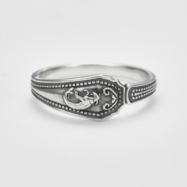 OLD agete ヴィンテージ アガット 手彫り 925 SILVER agete（アガット