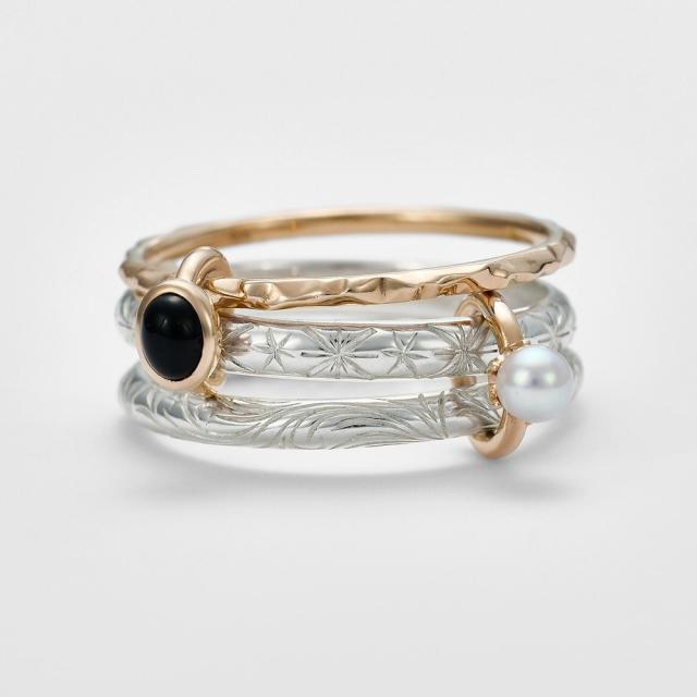 超激得，2025 アガットageteサファイア3粒リング#11