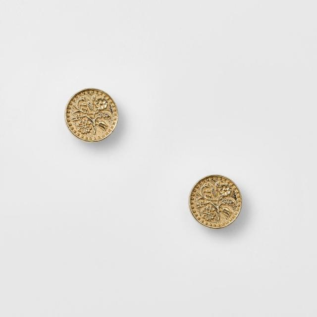 アガットピアス K10 agete ピアス チャーム サークル K10ピアス