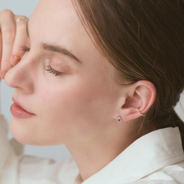 新品 agete k10 ローズクウォーツ チャーム agete ローズクォーツ