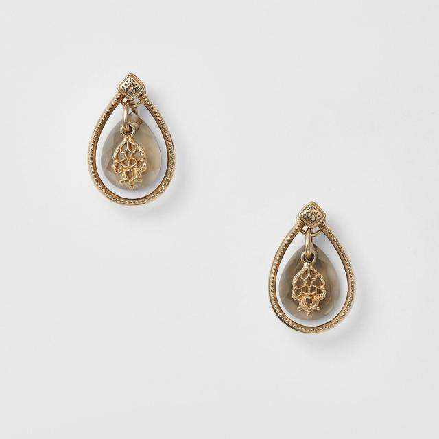 アガット ターコイズとルビーのチャーム agete アガットチャームK5