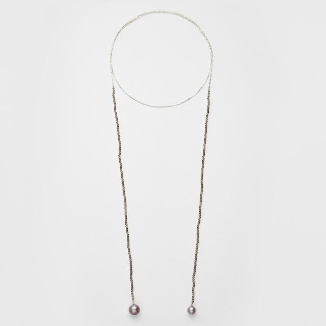 agete＊スモーキークォーツネックレス kyochan!!!!!! agete スモーキー