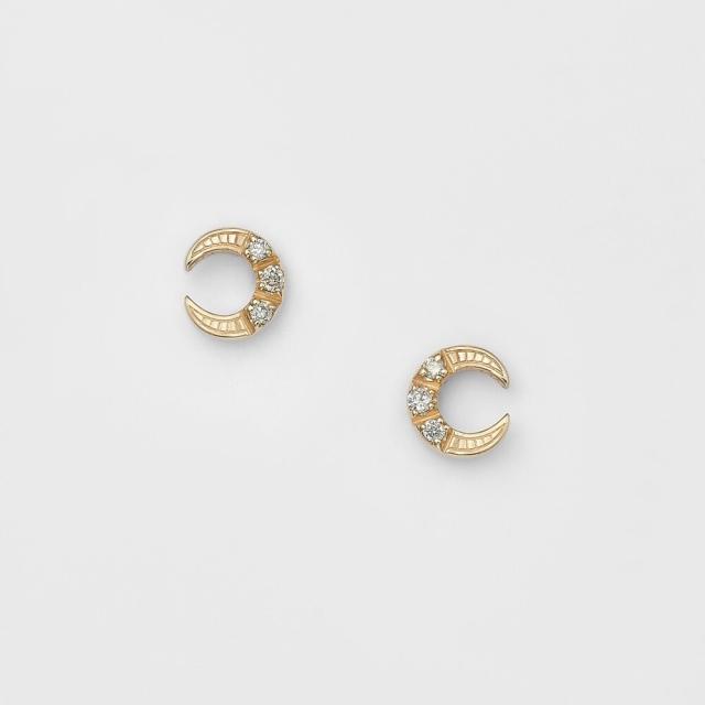 アガット（agete）/K10ダイヤモンドピアス（0．02ct）_1