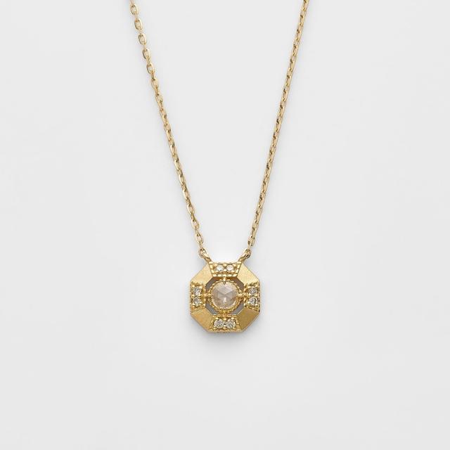 アガット（agete）/K18ダイヤモンドネックレス（ 0．07ct）