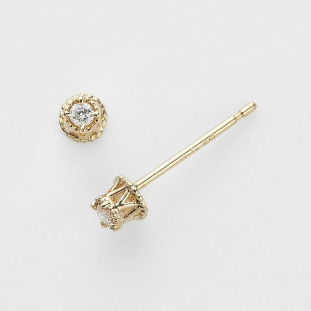 アガット（agete）/《WEB限定》K10ダイヤモンドピアス（0．02ct）