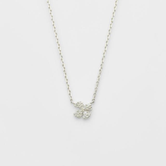 アガット（agete）/シルバーダイヤモンドネックレス（0．05ct）