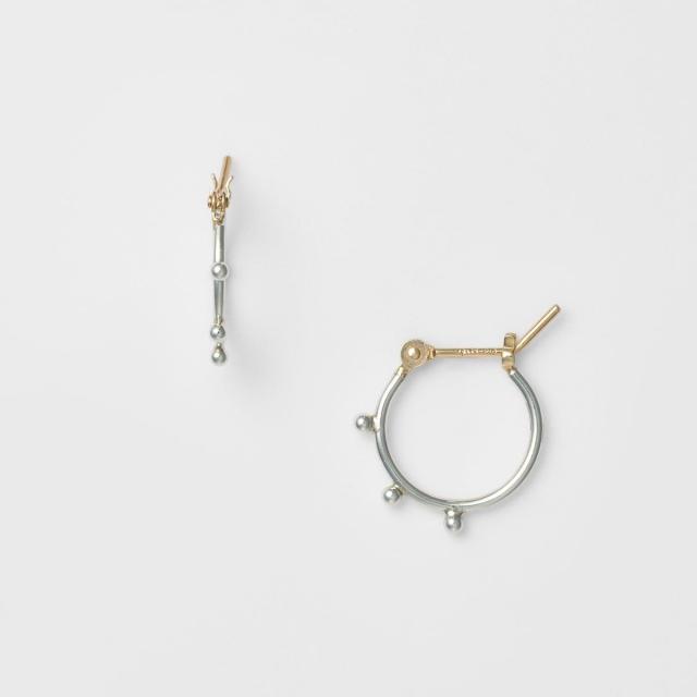 【NEW】アガット（agete）/シルバーフープピアス