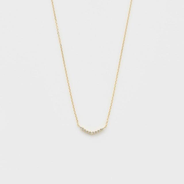 アガット（agete）/K18ダイヤモンドネックレス