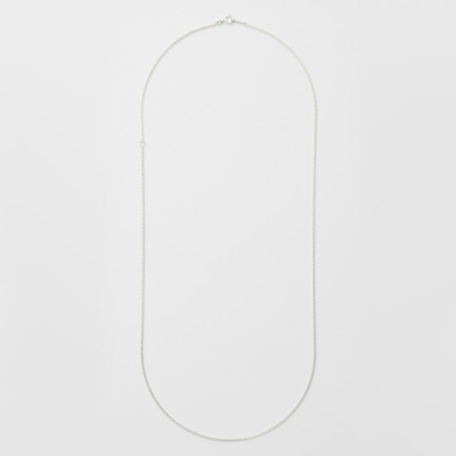 アガット（agete）/シルバーネックレスチェーン（60cm）