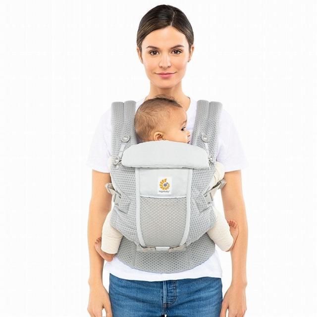 ダッドウェイ（DADWAY）/【エルゴベビー】EBC ADAPT SoftFlex/パールグレー_3