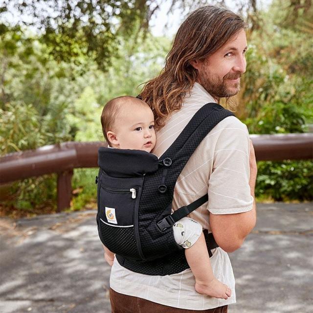 ダッドウェイ（DADWAY）/【エルゴベビー】EBC ADAPT SoftFlex/オニキスブラック_3