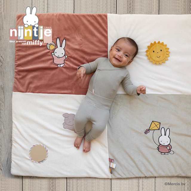 ダッドウェイ（DADWAY）/miffy ミッフィー プレイマット/フラッフィー/ピンクの通販はベビー向けおもちゃ