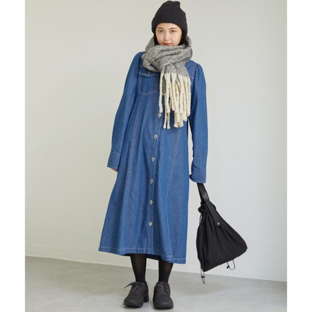 ラビアンジェ（LAVEANGE）/2WAYデニムワンピース