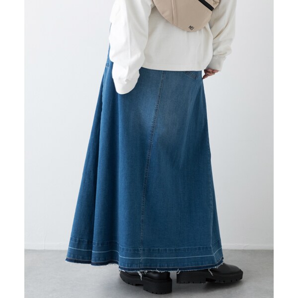 ラビアンジェ（LAVEANGE）/デニムマキシスカート ラビアンジェ（LAVEANGE）/デニムマキシスカートの通販はau PAY