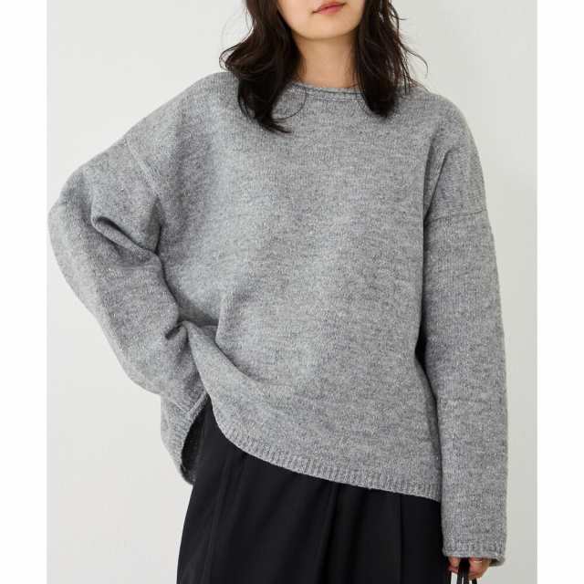 ラビアンジェ（LAVEANGE）/【洗える】ラメネップヤーンプルオーバーの通販は 5,267円