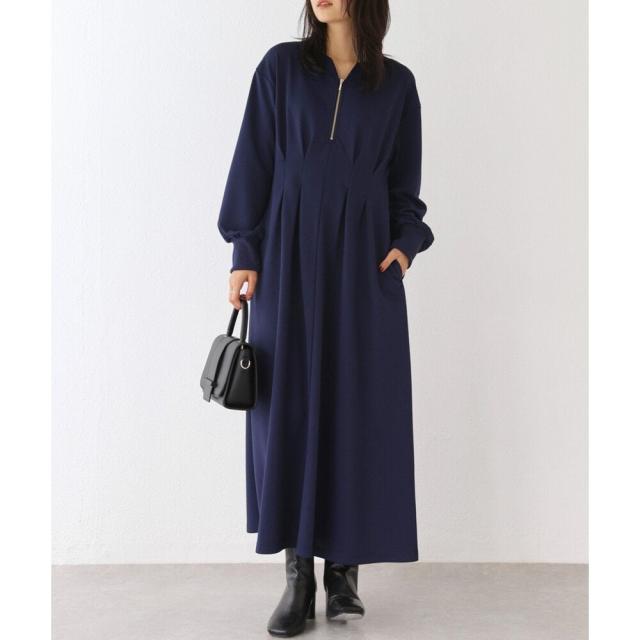 ラビアンジェ（LAVEANGE）/ウエストタックワンピース