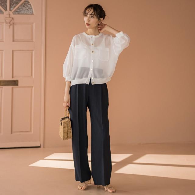 ドロワットロートレアモン（Droite lautreamont）/メッシュカーディガン≪手洗い可能≫