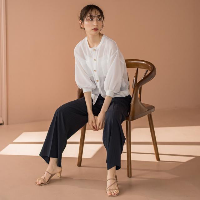 ドロワットロートレアモン（Droite lautreamont）/メッシュカーディガン≪手洗い可能≫