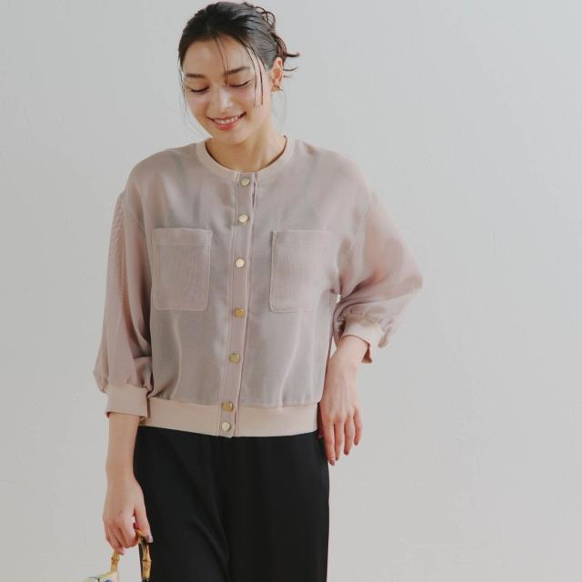 ドロワットロートレアモン（Droite lautreamont）/メッシュカーディガン≪手洗い可能≫