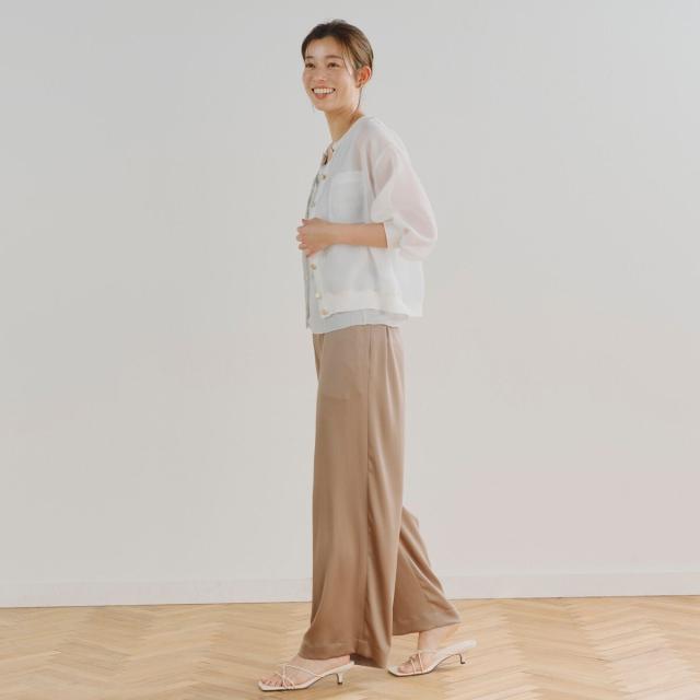 ドロワットロートレアモン（Droite lautreamont）/メッシュカーディガン≪手洗い可能≫